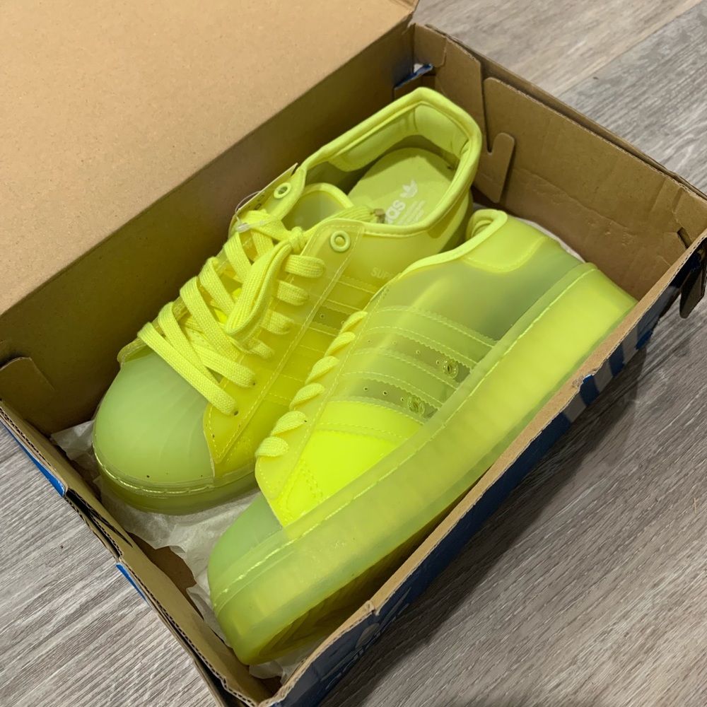 NWT - Adidas Superstar Jelly Shoes